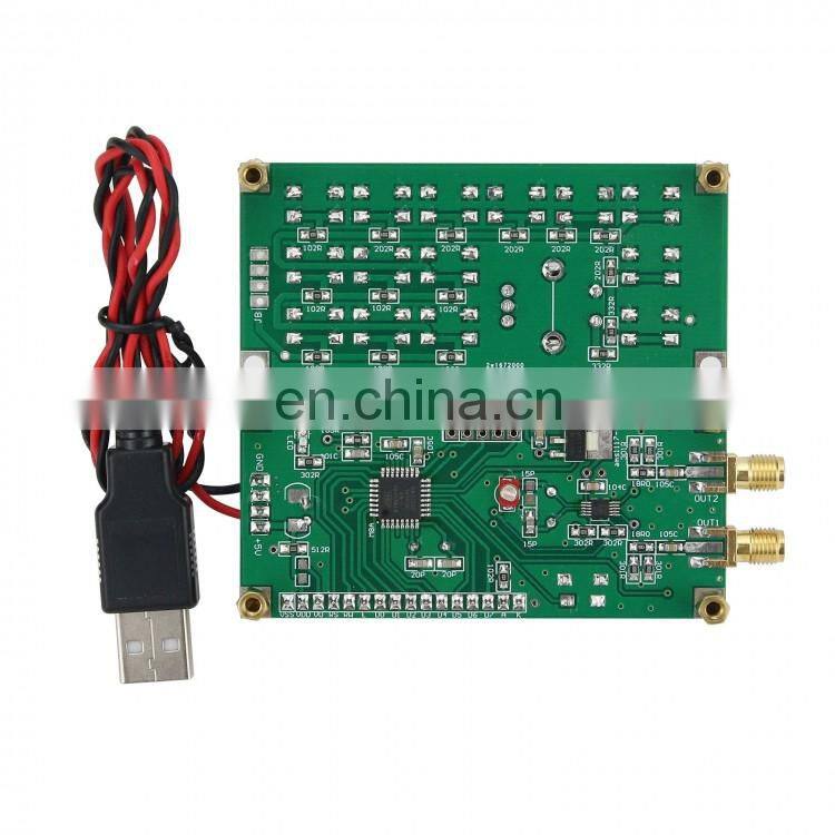 Si5351-2VFO-150 2 Channel Signal Source VFO-5351A V1.03 Square Wave Out 10K-150MHz Signal Generator Module
