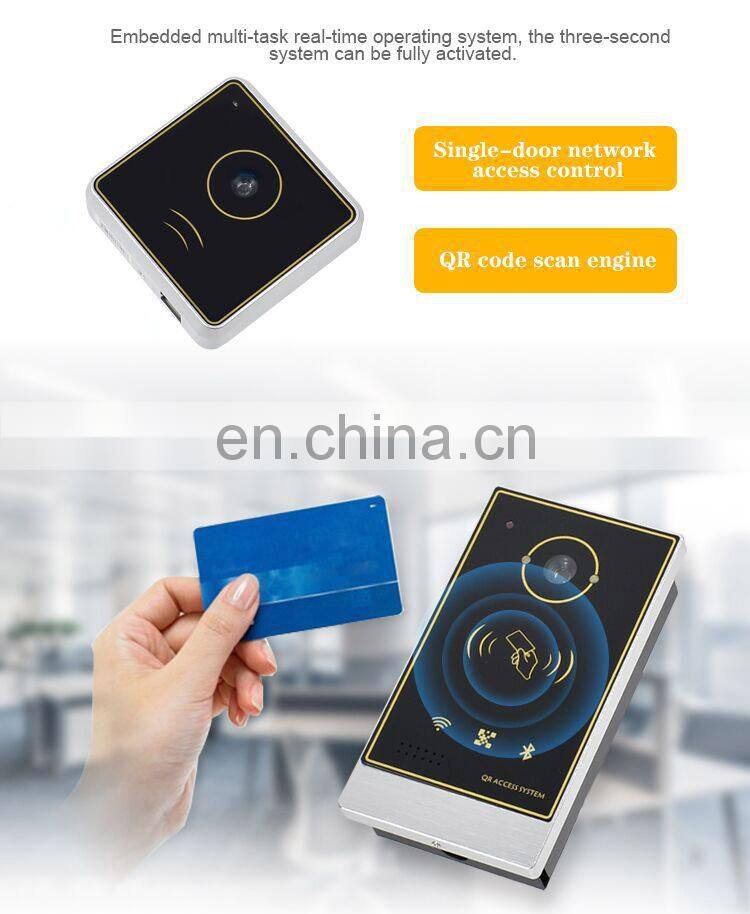 NFC High Quality Wiegand 26/34 TCP/IP QR Code Wireless Access Control Card Reader