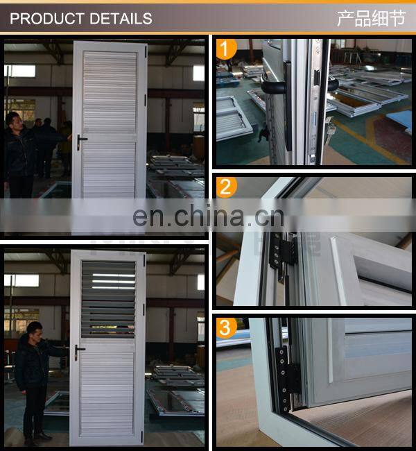 6063-T5 aluminum rolling shutter patio doors/roller shutter door/swing shutter doors