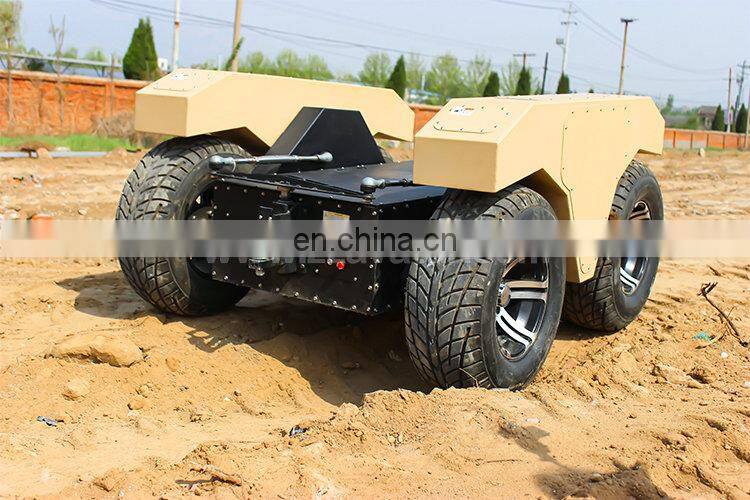 New technical support robot platform 4 wheel robot chassis