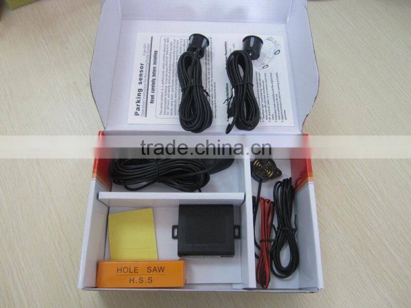 LCD sensitivity adjustable parking sensor with 4/6/8 sensors optional with long display distance
