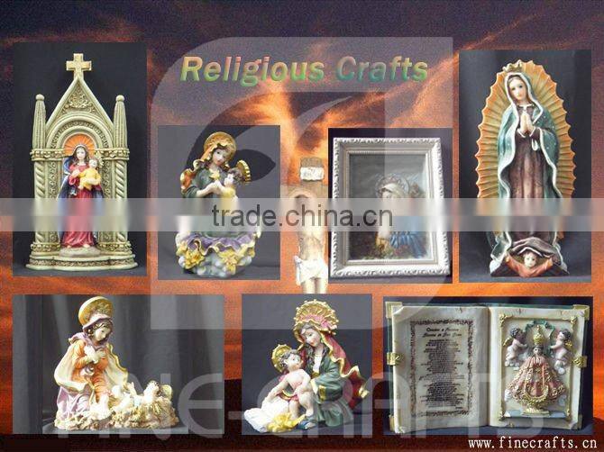 Resin Maria religious sculpture Catholic souvenir