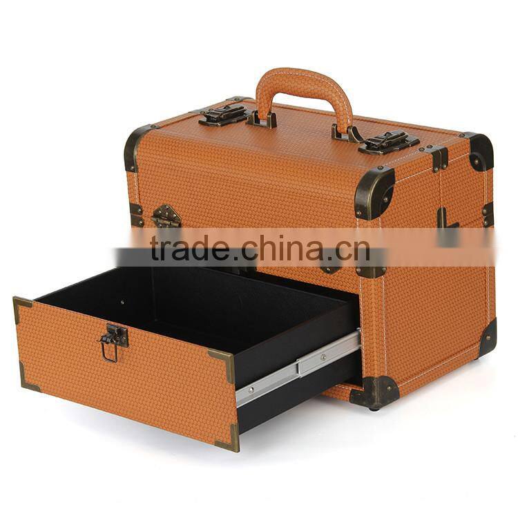 New premium wholesale Nail polish cheap wholesale makeup case with drawer