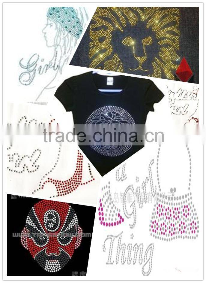 Ultrasonic Digital LCD fix hotfix rhinestone on home textile rhinestone machine for sale