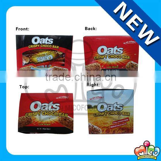 crispy snack food chocolate cereal bar