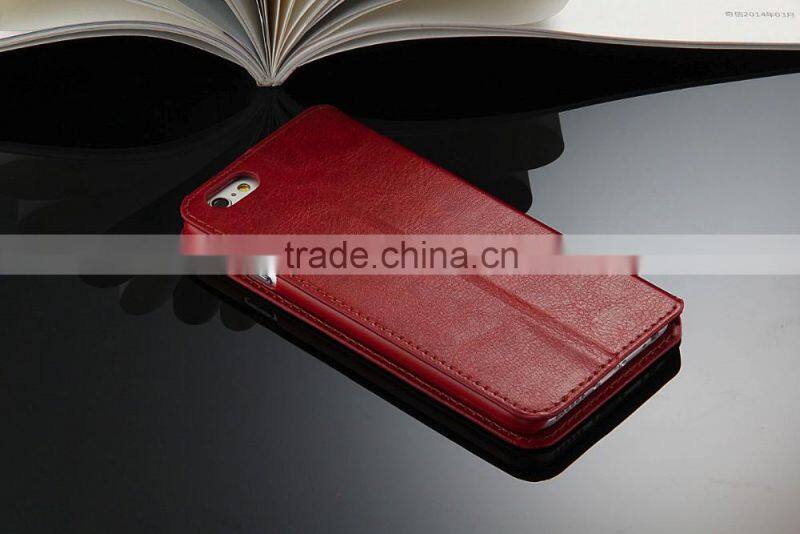 TOMKAS simple mobile phone case pu leather fabric for android mobile phone / case cover for iphone 6s