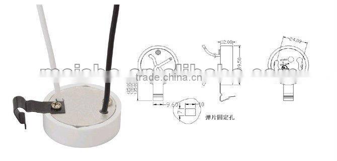 GU24 full spiral, half spiral ul porcelain lampholder CE 660W