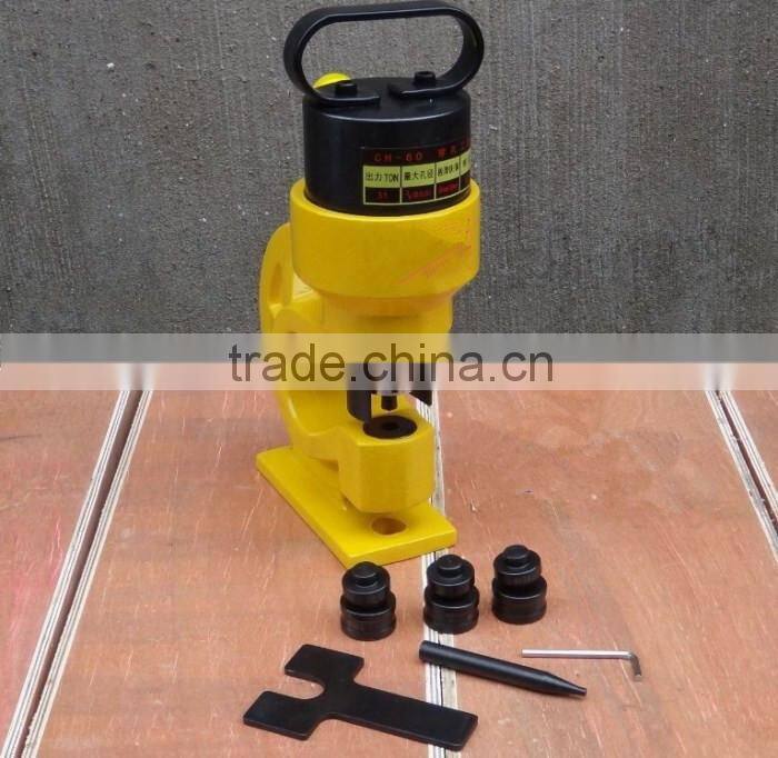Hydraulic hole punching machine iron worker machine
