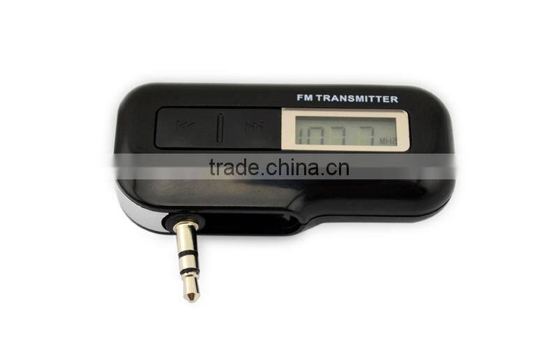 Car mp3 player with fm modulator, unique design FM transmitter RCFM80 with high fidelity stereo digital PLL