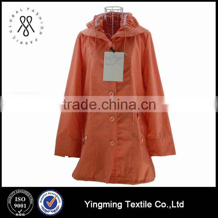Wholesale hotselling women's fashion windbreaker,wind coat
