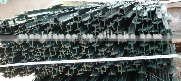 10ft Green painted t post for American market