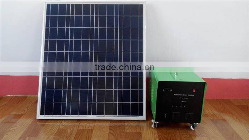 Portable solar system 80 W solar energy system