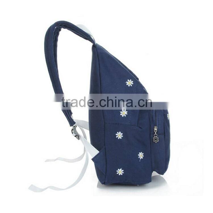 Eurpopean Style Beautiful Floral Girl Youth School backpack