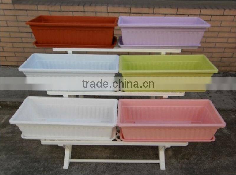 wholesale desktop plastic flower pot