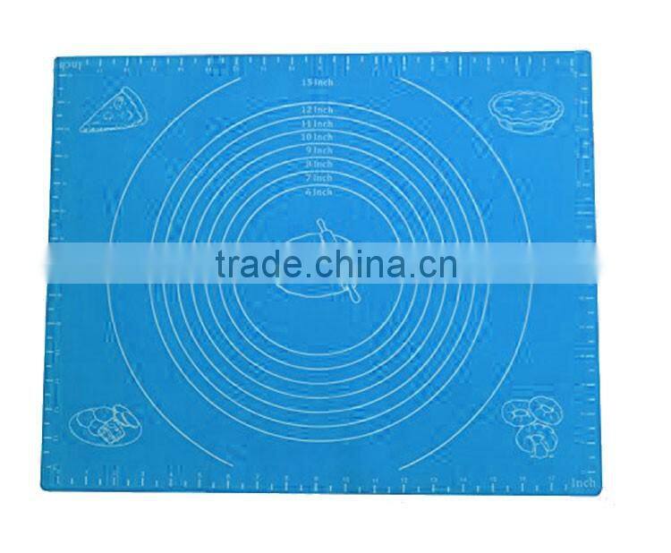 Silicone Work Rolling Baking Mat with Measurements