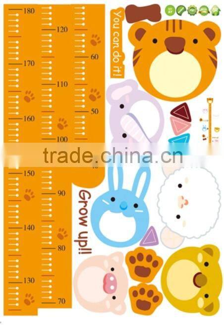 kids height wall decal
