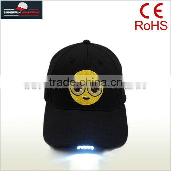 professional manufacture LED lighted hats and caps