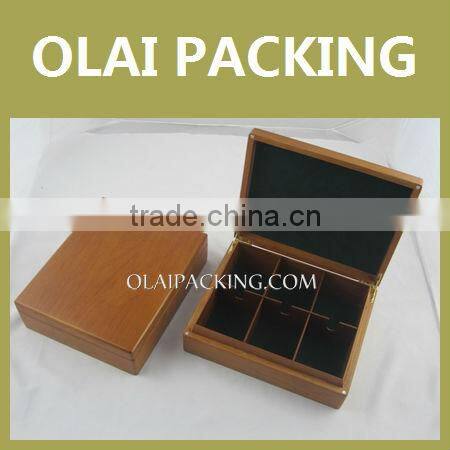 Luxury Variety Wooden Tea Chest Box with 30 Large Pyramid Real Leaf Tea Bags