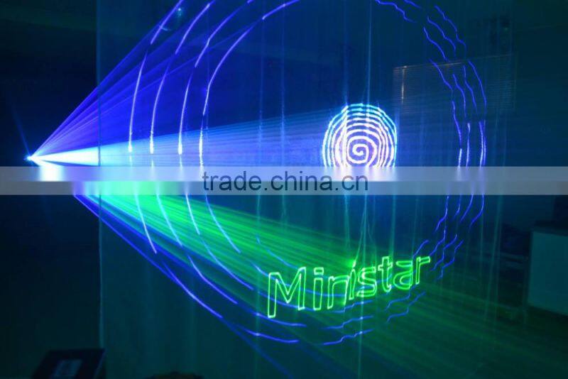 professional stage lights 4w RGB multi color MINISTAR4.0 laser light 3D laser projector