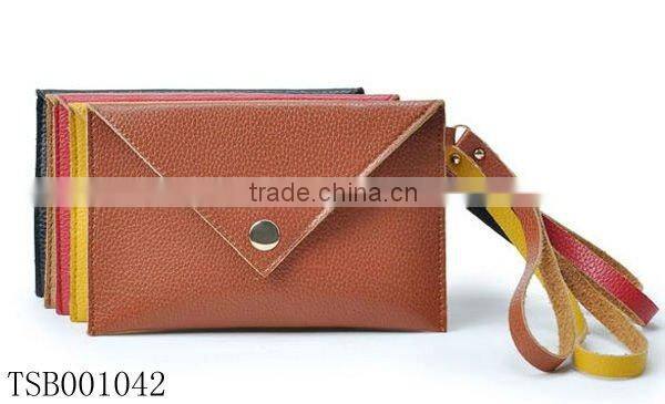 trendy fancy new handle wallet with cell phone pocket