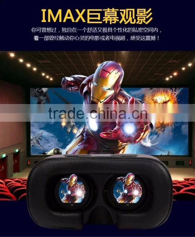 Top Sale VR BOX Version 3D Glasses Virtual Reality 3D VR Glasses For 3.5 - 6.0 inch Smartphone For iPhone 6/6s TB-0165