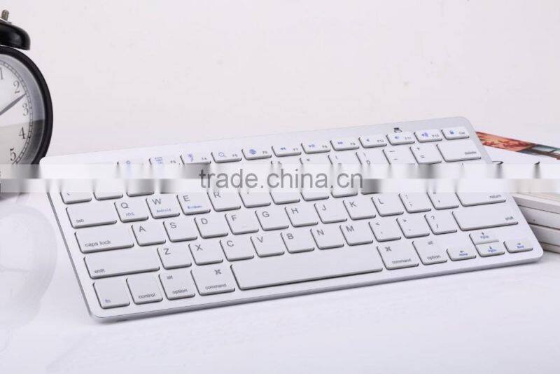 Ultra-Slim Bluetooth Keyboard for iPad Air2, iPad Mini 4 , Galaxy Tab and other Tablets