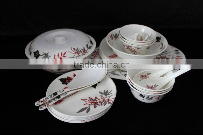 melamine tableware dinner set