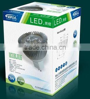 2015 LED bulb LED paper packing box style 2