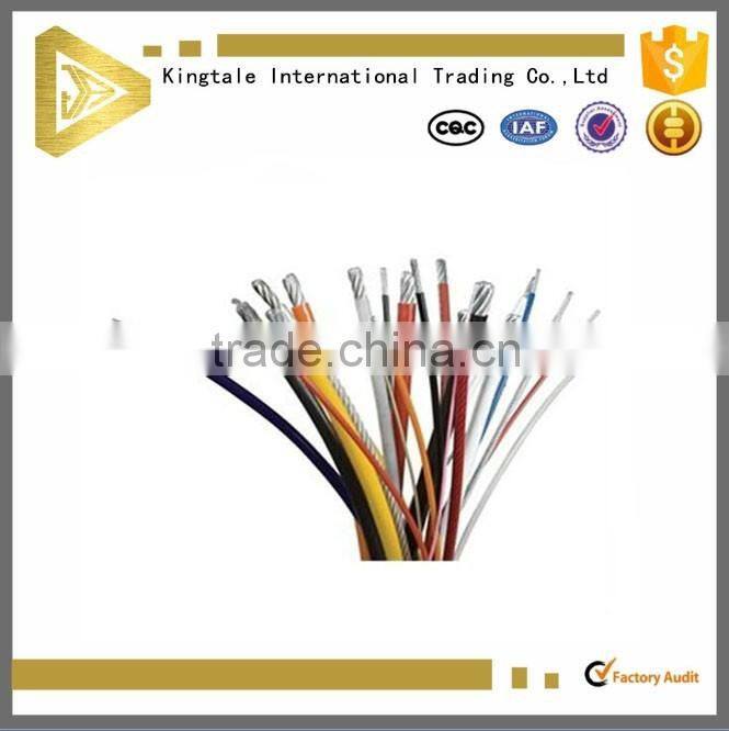 pvc coated galvanized steel wire rope in good quality and low price