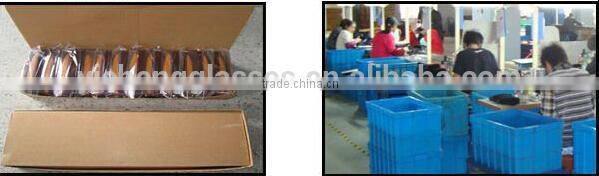 Leather Material Spectacle Glasses can be folding glasses case