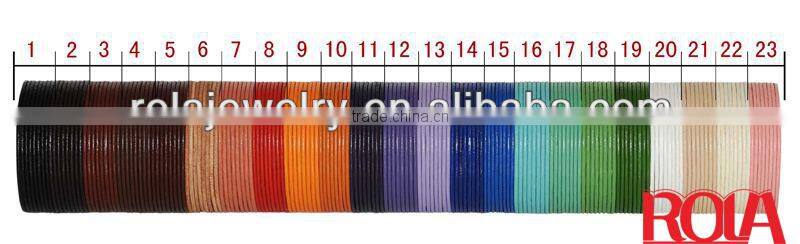 New arrivel leather cord with gemstone bracelet opal beads 1 row