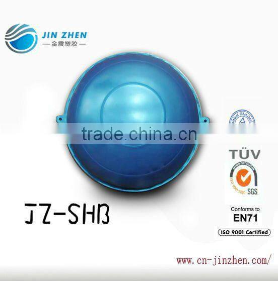 55cm Half Balance Gym equipment ball With Strap