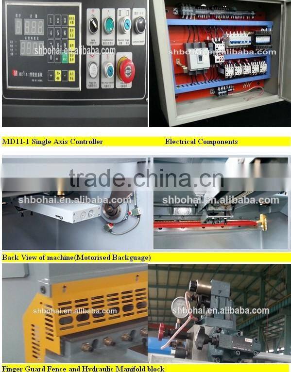 hydraulic steel/sheet plate Shearing machine