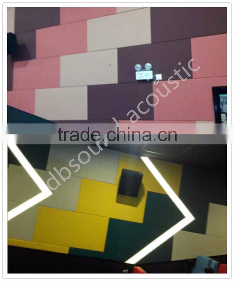 Fabric Acoustic Panel Price Auditorium Deco Material