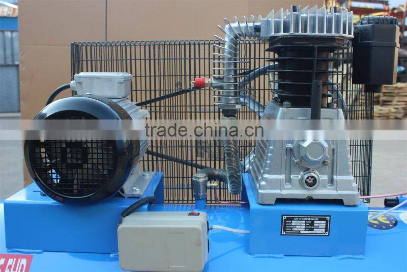 5.5hp 300L 80mm*2 cylinder belt driven air compressor