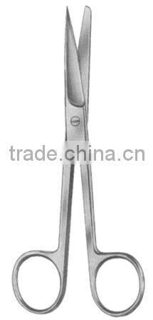 Surgical Scissors (straight blunt- blunt, curved blunt-blunt)