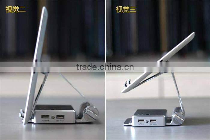 Universal 10000mAh stand holder power bank for tablet