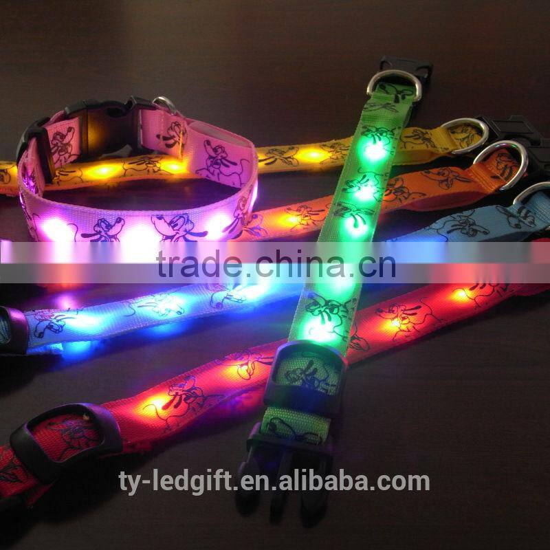 dog collar wholesale cheap cost led dog collar