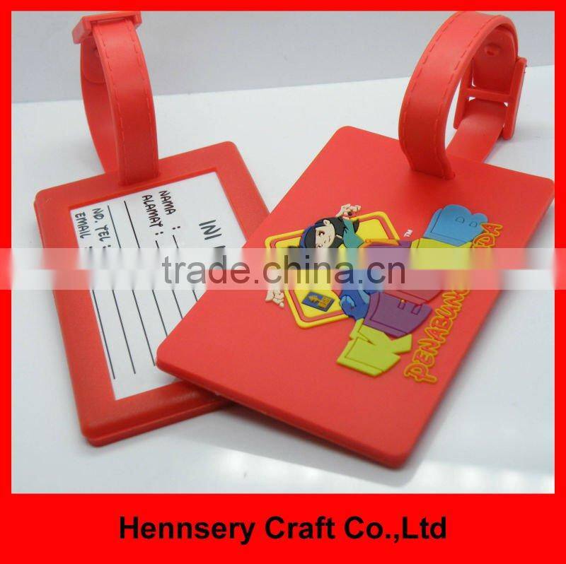 aluminum luggage tag