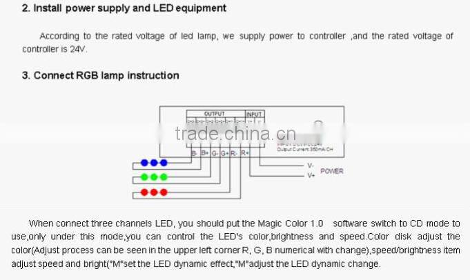 Wifi constant current controller IOS6.0 above Android 2.2 above