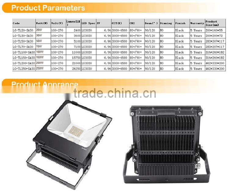 2016 Hot Sale Industrial Lighting 50W Outdoor LED Flood light