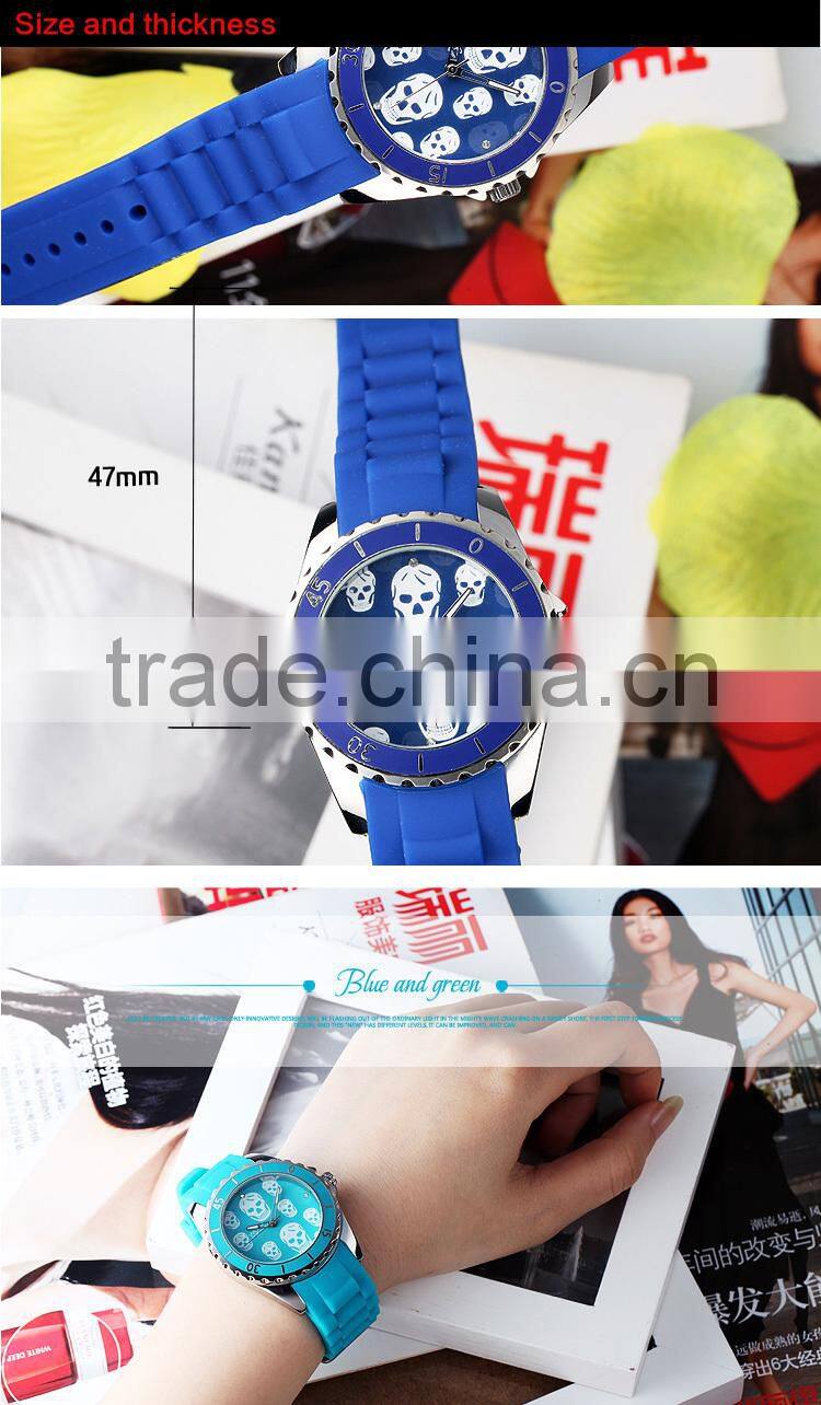 water resistant watch, promotional silicone watch, silicone wristband watch