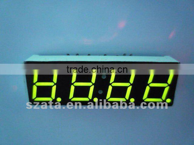 Structural disabilities 0.25inch 4 digit led pixel module