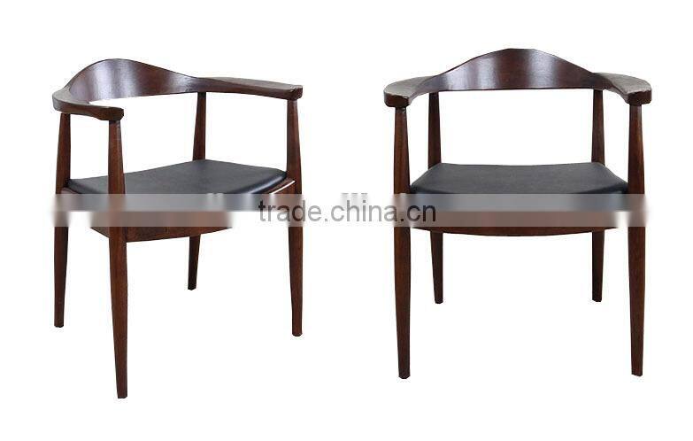 wooden restaurant dining leather chairs for sale