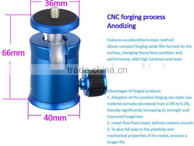 1/4" professional Tripod Ball Head Bracket Holder Mount for DSLR Camera/Projector/Cell Phone/Tablet PC/DV/Scanner 7 Ballhead