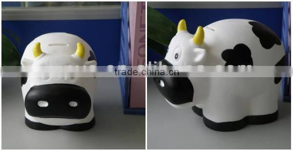 lovly figures model plastic pvc coin bank for kids