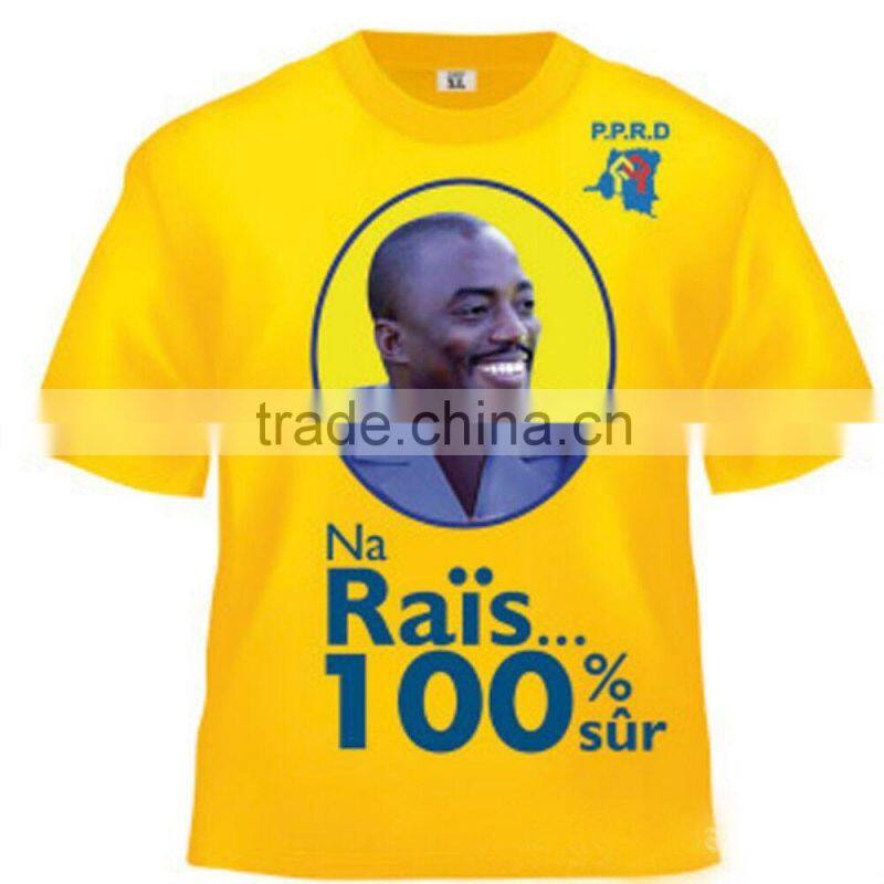 2017 Guangzhou Factory Price Best Quality election campaign t-shirts