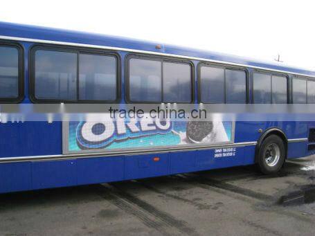 Outdoor full color ultra thin portable led bus display / led moving sign / led advertising board
