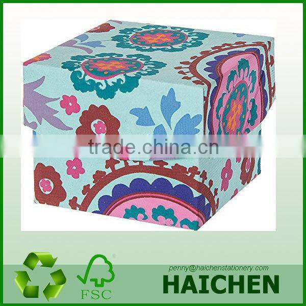 2014 Hot sell paper gift box/wedding gift box