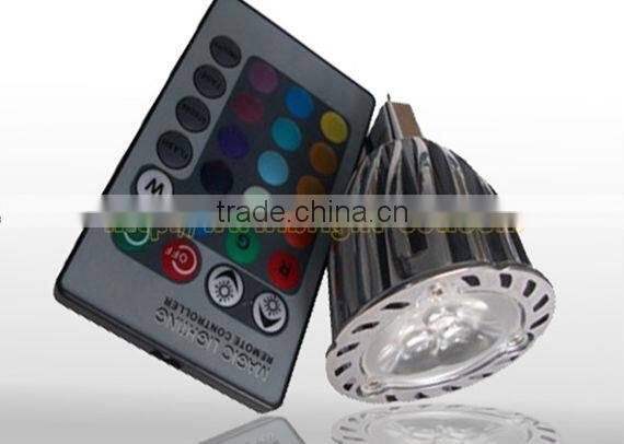 6W LED Spotlight with RGB Controller